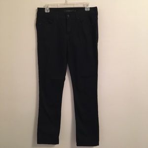 Calvin Klein black straight leg jeans 8
